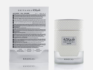 Khadlaj Shiyaaka Snow 100ml EDP — fresh citrus men's perfume