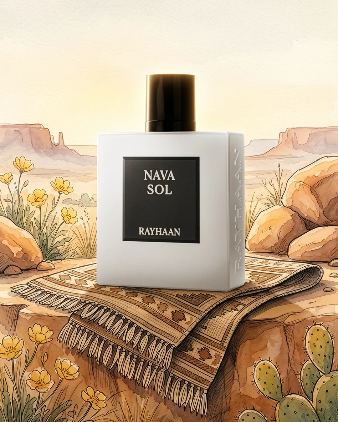 Nava Sol by Rayhaan | Fruity Floral Musk Eau de Parfum 100ml