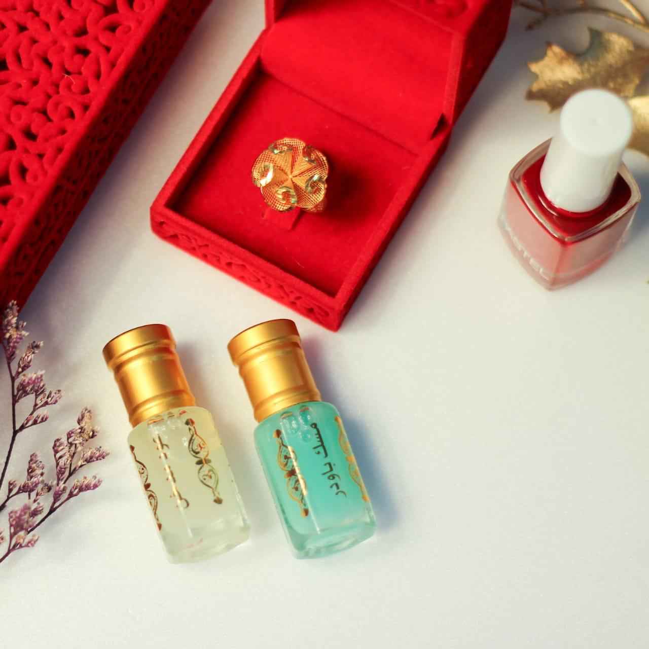 Powder and oud