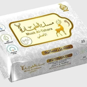 Sandalwood MUSK PURITY INTIMATE WIPES 25 PCS
